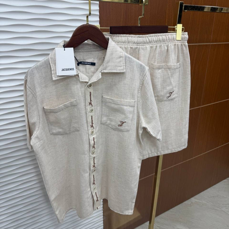 JACQUEMUS Keten Kumaş İthal Takım