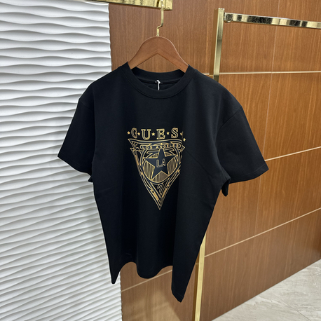 GUESS LA Baskı İthal Siyah Tişört
