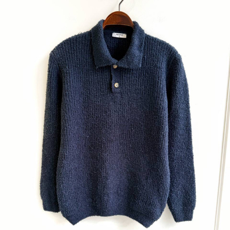 İndigo polo yaka kazak 