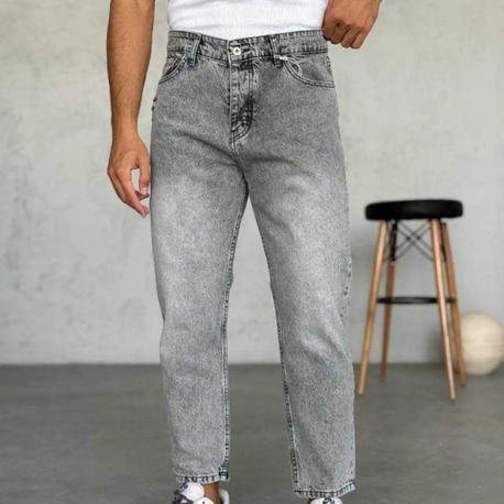 Füme boyfriend pantolon 