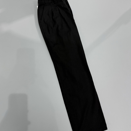 Pileli Bagg keten pantolon 
