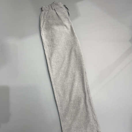 Gri baggy kumaş pantolon 