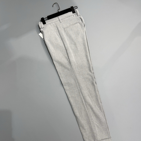Gri duble paça kumaş pantolon 