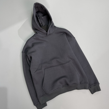Antrasit oversize hoodie