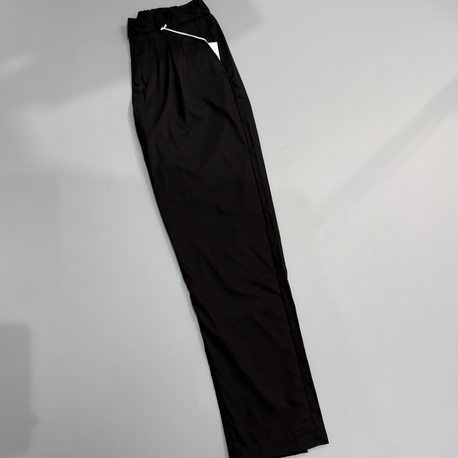 Siyah baggy pileli  jogger pantolon 
