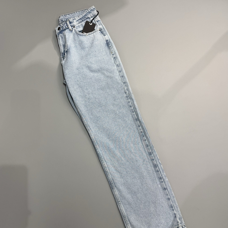 Buz mavi baggy jean 