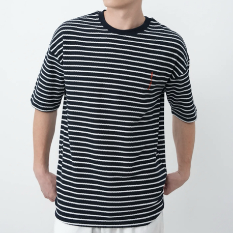 Çizgili oversize t-shirt 