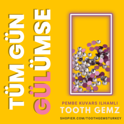 FULL SET/Tüm Gün 'GÜL'ümse Pembe Kuvars Seti
