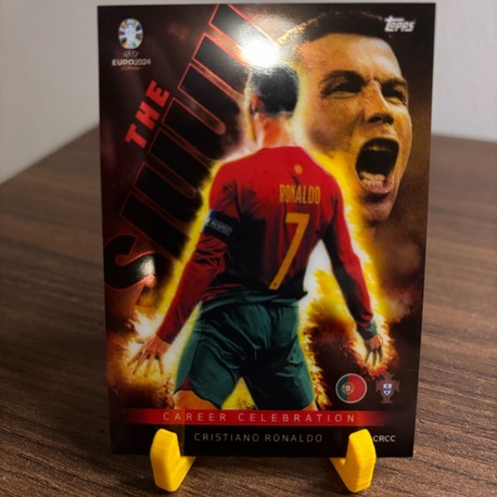 Cristiano Ronaldo Euro 2024 Career Celebration Kartı