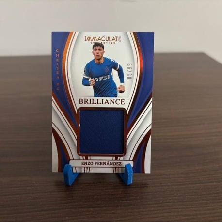 Enzo Fernandez 23-24 Panini Immaculate Brilliance | Forma Parçası Kartı /99