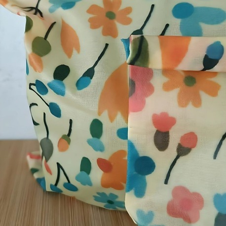 Balmumlu Gıda Saklama Kesesi – 2'li Set (15x20 cm & 25x30 cm)