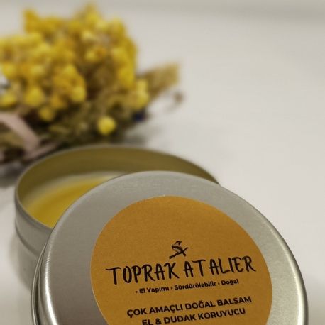 Çok Amaçlı Doğal Balsam – Bitkisel İçerikli, El Yapımı Bakım Balsamı