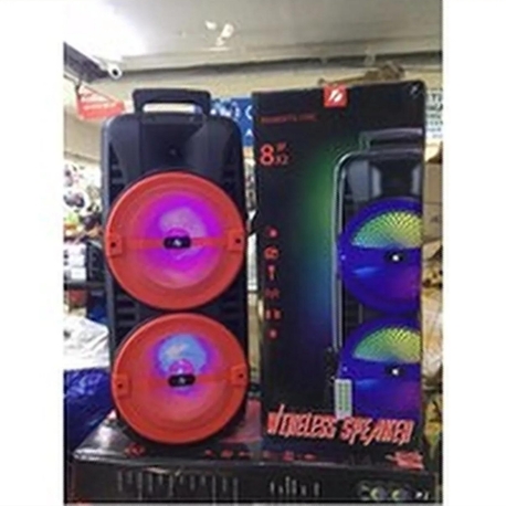 Bluetooth hoparlör karaoke mikrofon hediyeli ışıklı ses bombasi