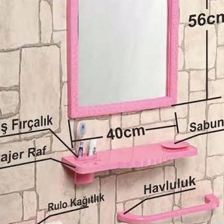 ayna seti 6 parça 