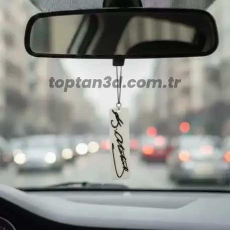 Atatürk İmzası Ayna Süsü - Oto Aksesuar