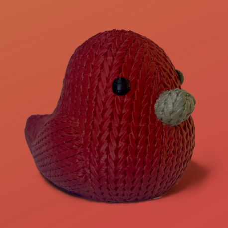 Yavru Kuş – 3D Örgü Tasarımı