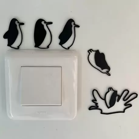 Penguen Geçidi - Priz Dekoru