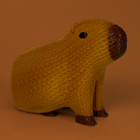 Kapibara – 3D Örgü Tasarımı