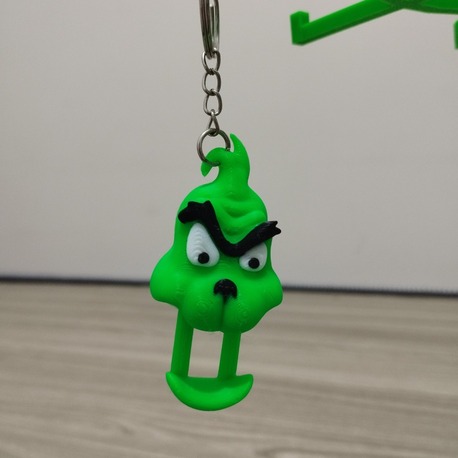 Grinch Telefon Tutucu - 3D Hareketli Anahtarlık