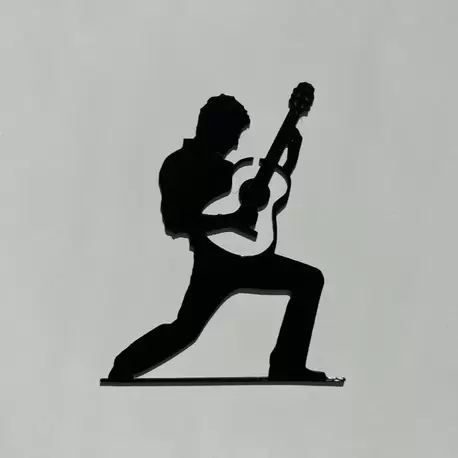Gitar Tutkunu - Duvar Dekoru