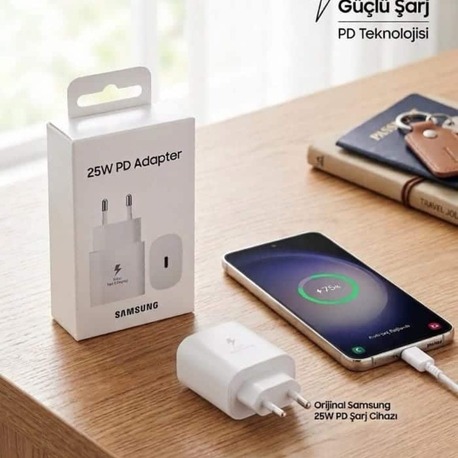 Samsung 25W PD Adaptör Hızlı Şarj Cihazı