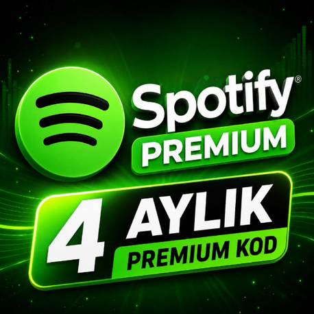 Spotify Premium 4 Ay