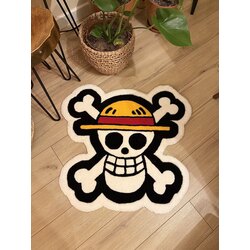 One Piece Straw Hat Pirates Flag Rug 