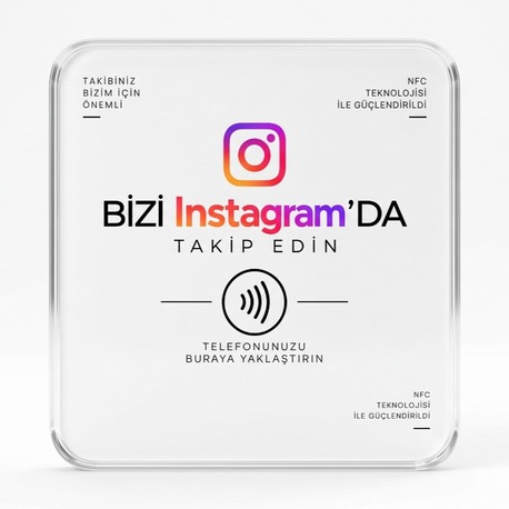 Touchify | İşletmeler ve İçerik Üreticileri İçin Instagram Takip NFC Kartı