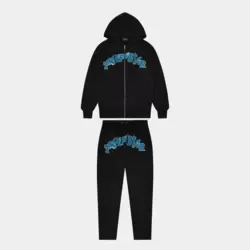 Wildcard Chenille Black/Teal Eşofman Takımı