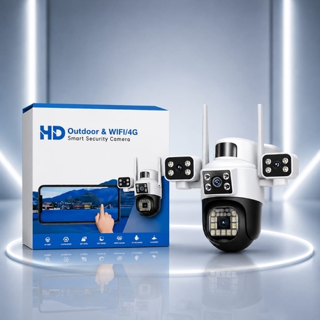 HD OUTDOOR Wİ-Fİ 4G AKILLI GECE GÖRÜŞLÜ KAMERA (2077)