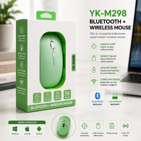 WİRELESS CHARGİNG MOUSE (M 298)