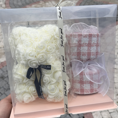 Gül Buketli Teddy Bear Ayıcık
