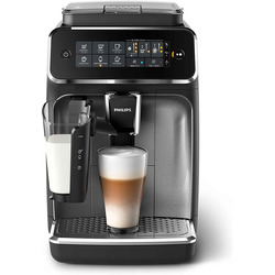 Philips Espresso Makinesi, 1.8 L Kapasite, 5 Aromatik Kahve Çeşidi, LatteGo Süt Sistemi, Siyah