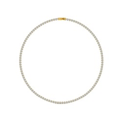 2.5mm Gold Dönmeyen Su Yolu Kolye