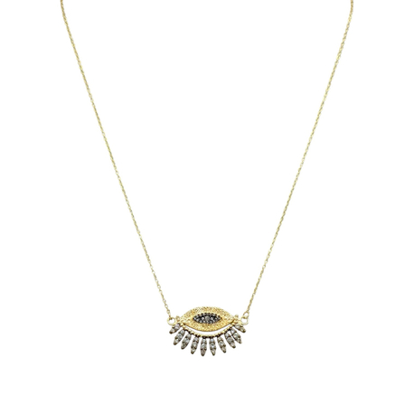 Design Eye Gold Kolye