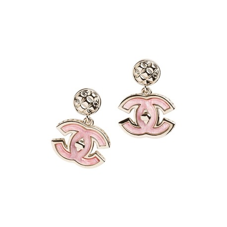 CC Silver Pink İthal Küpe