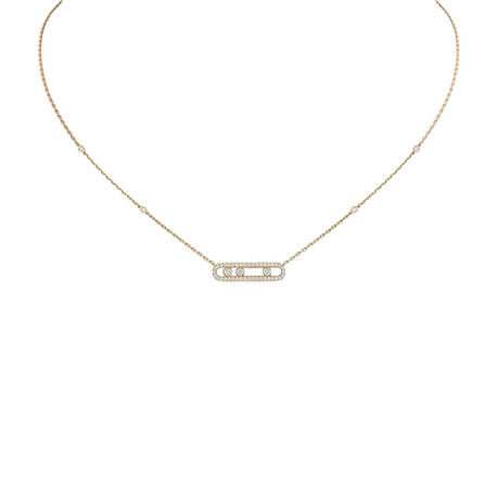 Mess Model Gold Kolye