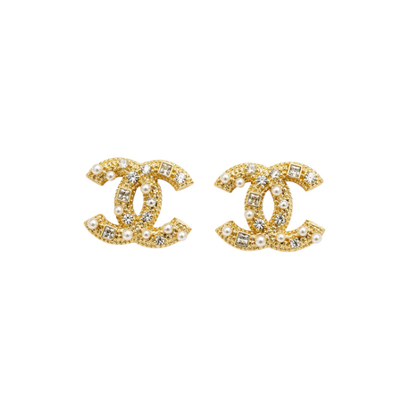 CC Gold Pearl Details Minimal Küpe
