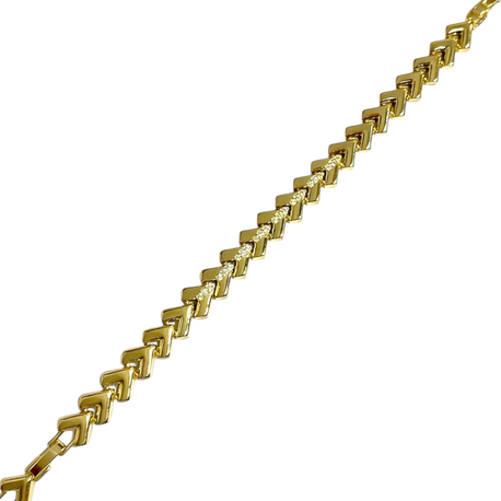 14K Gold Şerit Bileklik 