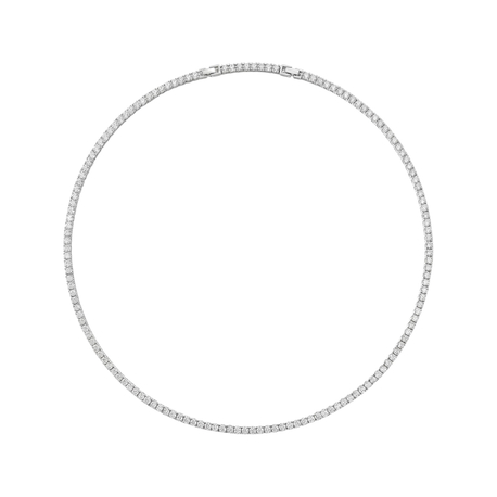 2.5mm Silver Dönmeyen Su Yolu Kolye