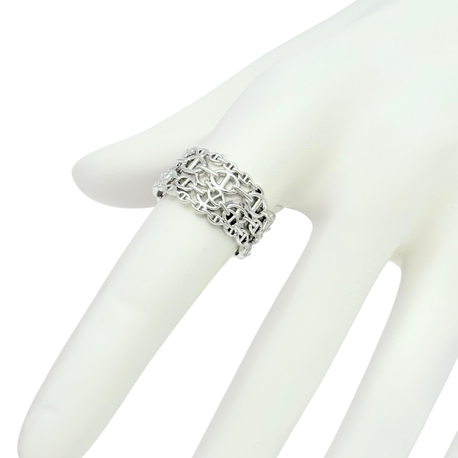 Hermes Model Silver Yüzük