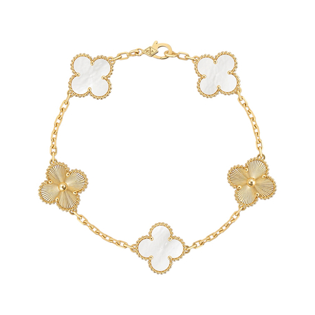 VC Gold & White İthal Bileklik 