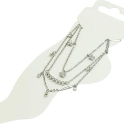 Çoklu Görünüm Zirkon Taşlı Silver Halhal