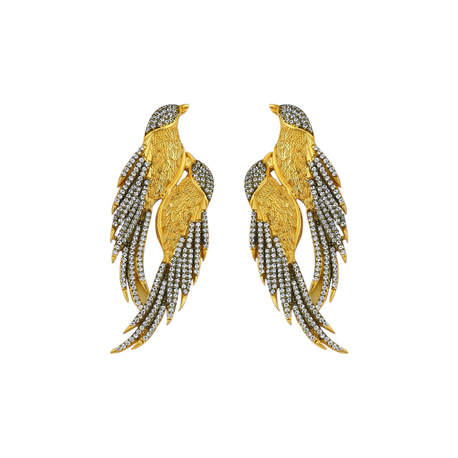 Design Bird Figürlü Küpe