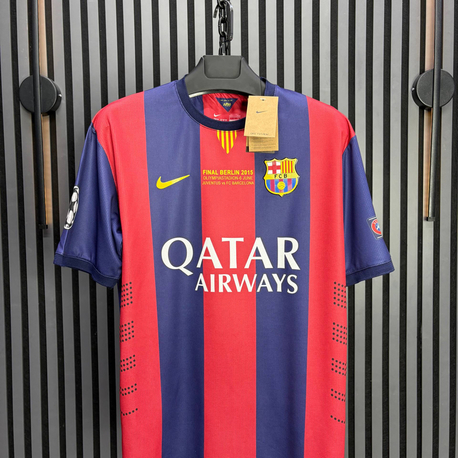 Messi #10 FC Barcelona 2014/15 Final Berlin Özel Forma