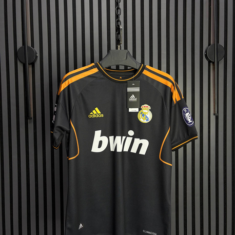 Ronaldo# 7 Real Madrid Siyah Deplasman Retro Forma
