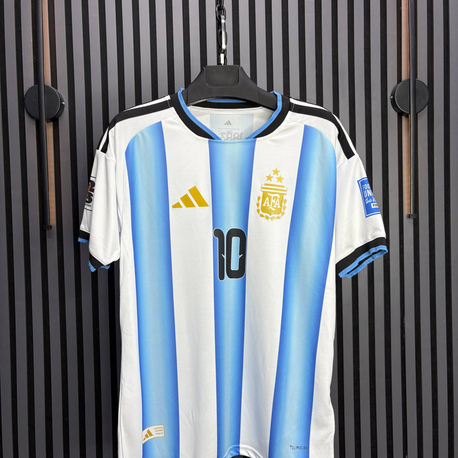 Messi #10 Arjantin 2022 Dünya Kupası Retro Forma