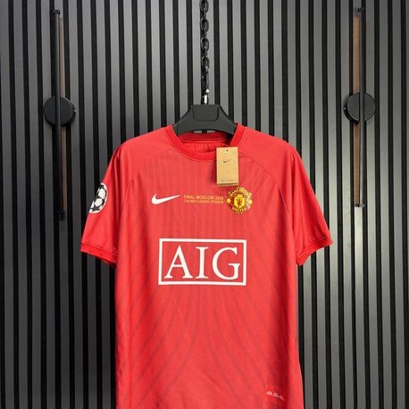 Ronaldo #7 Manchester United 2008 Şampiyonlar Ligi Finali Forması