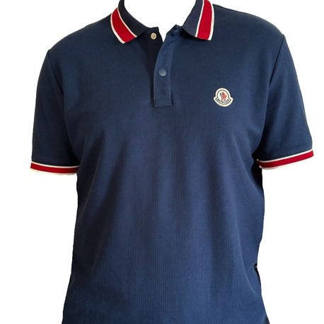 Moncler Lacivert A++ Kalite Polo Yaka