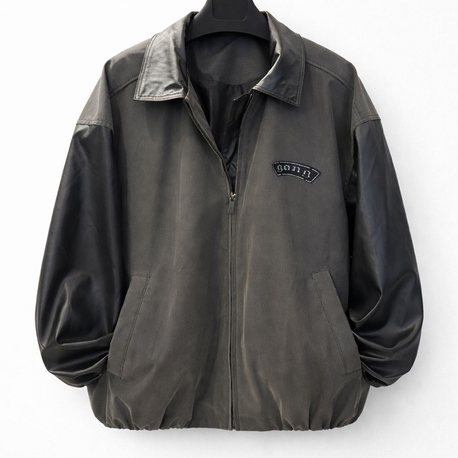 Oversize Deri Ceket